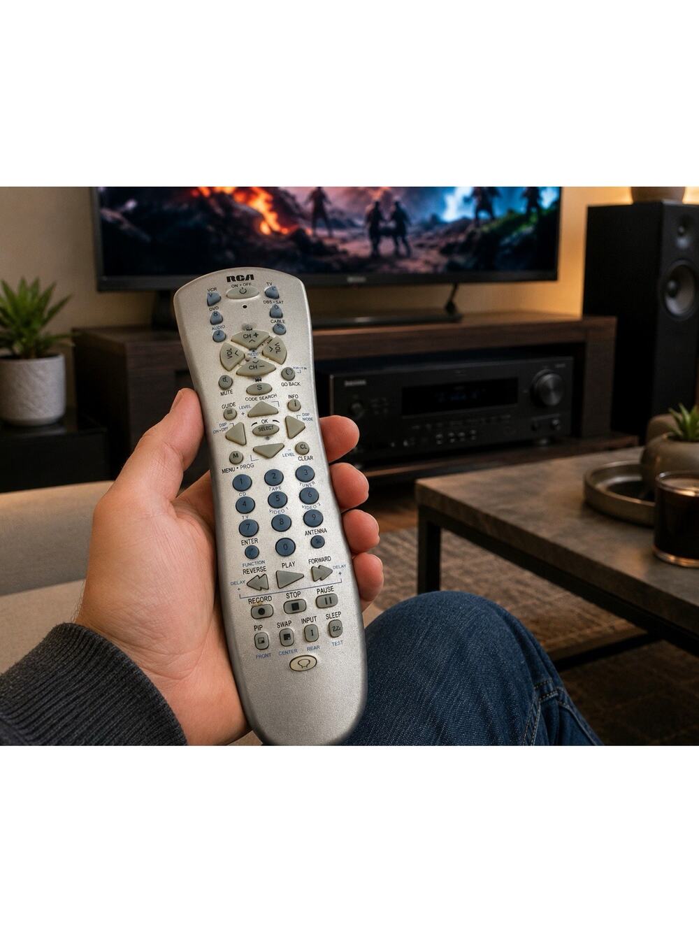 RCA Audio Receiver Home Theater Remote Control Tested Working OEM